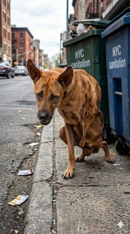 Crying on the Cold Concrete: The Helpless One-Legged Dog Waiting for a Miracle